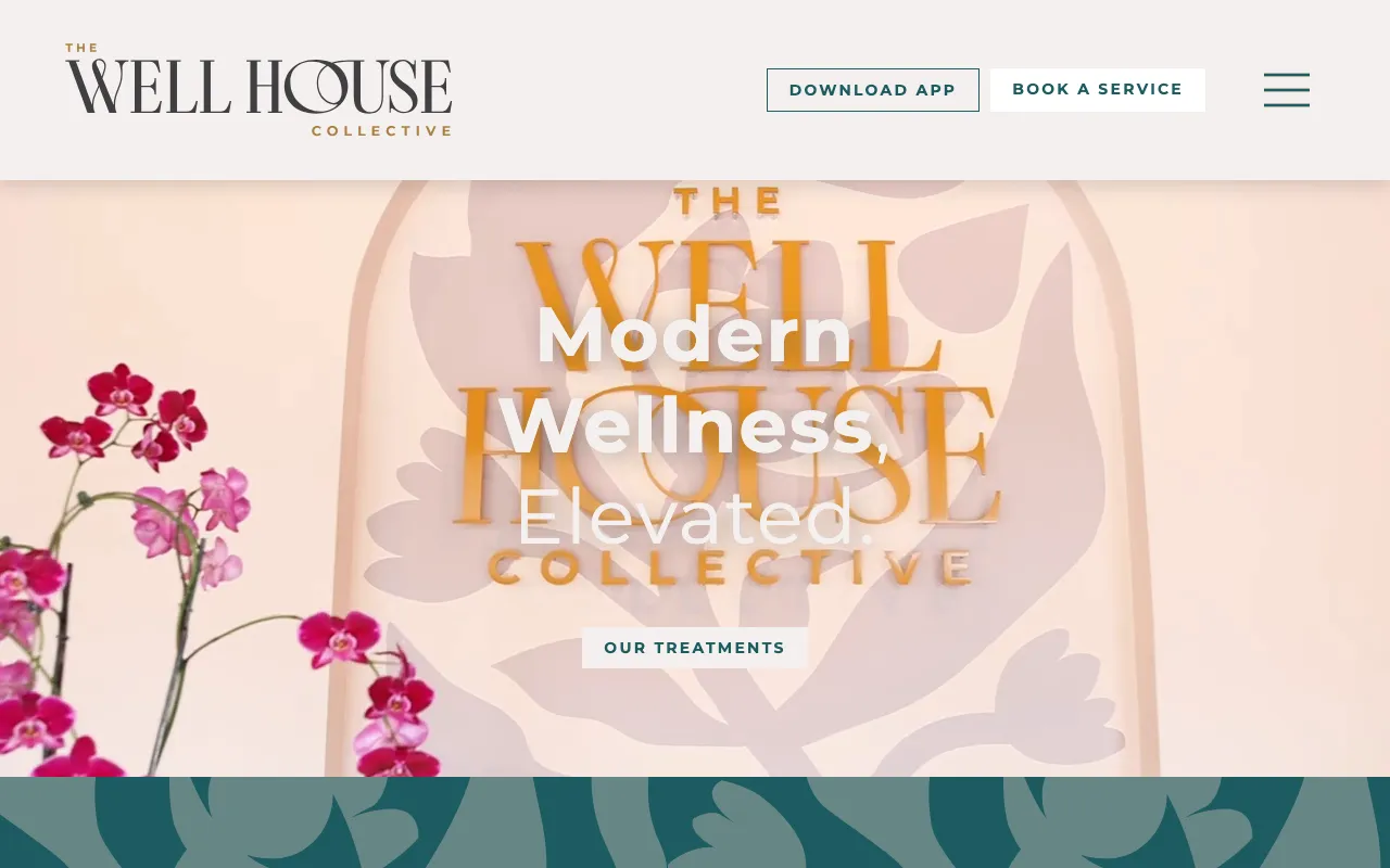 The Well House Collective website screenshot